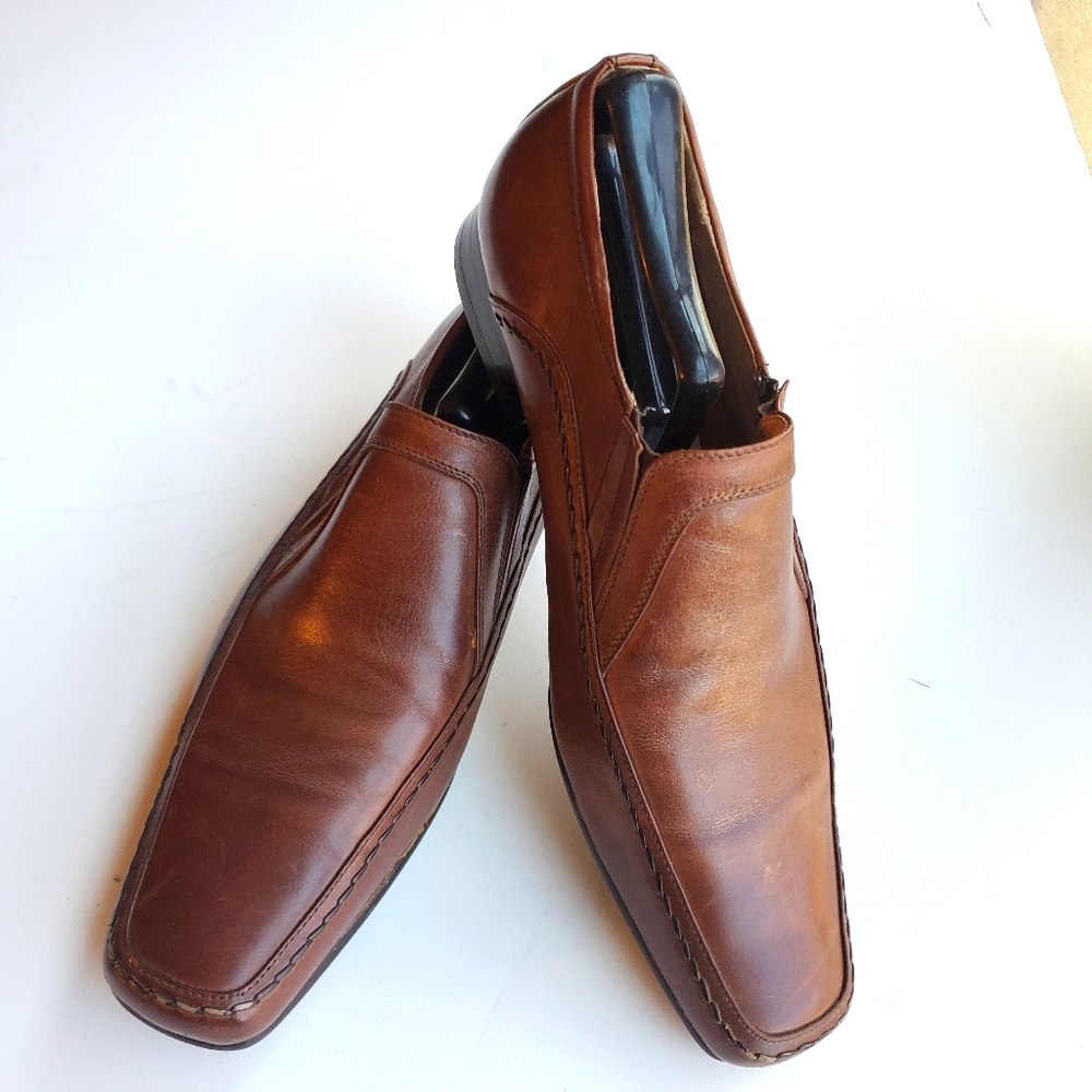 STACEY ADAM MEN'S BROWN SIZE 8M